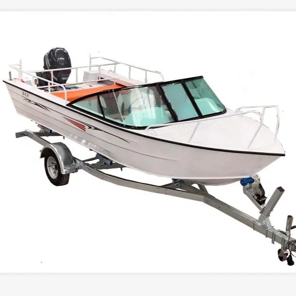 Fishing Boat Fiberglass - KAIP Luxo Alumínio Yacht 5.28M CE