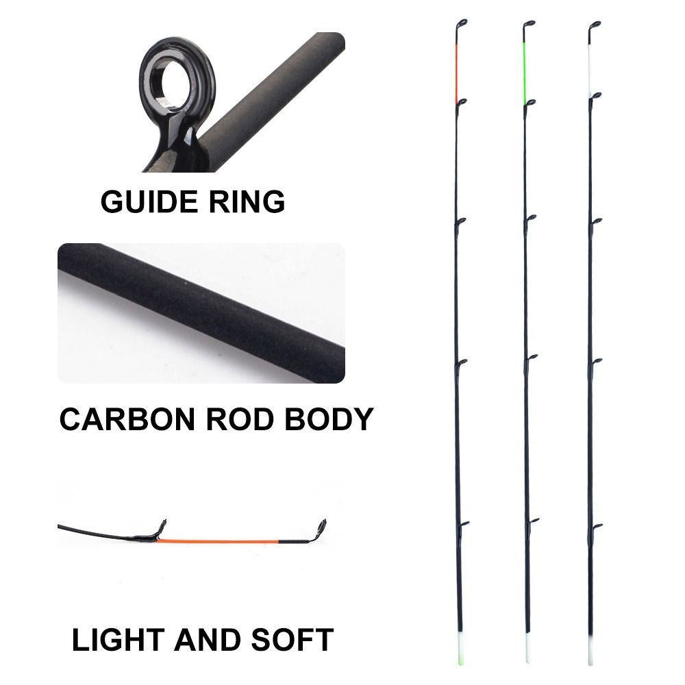 Fishing Boat Fiberglass - FTK-Carbon Fiberglass Top Tip, Alimentador Carp