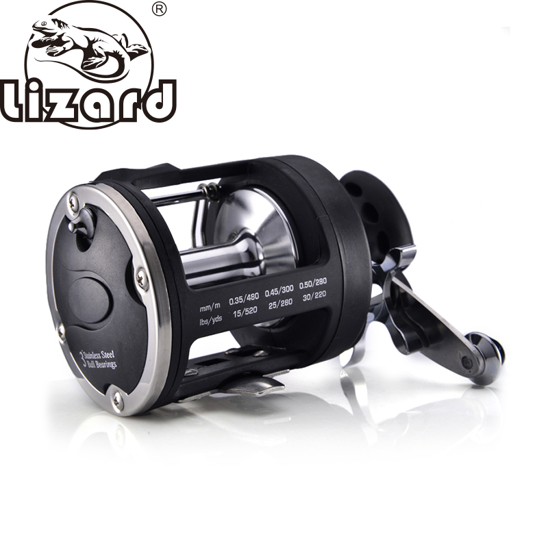 Fishing Boat Steering Wheel - Carretilha de Pesca Lizard TSSD para
