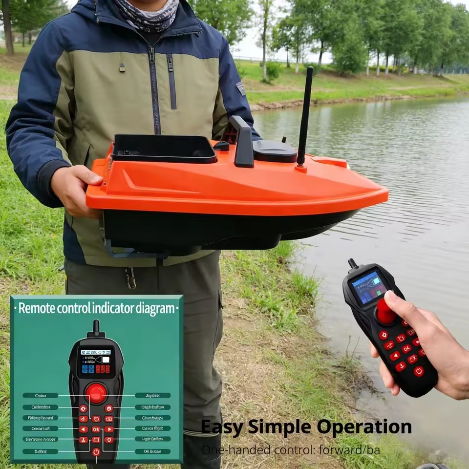 Fishing Boat Anchor - Barco de Isca Eletrônico com GPS,