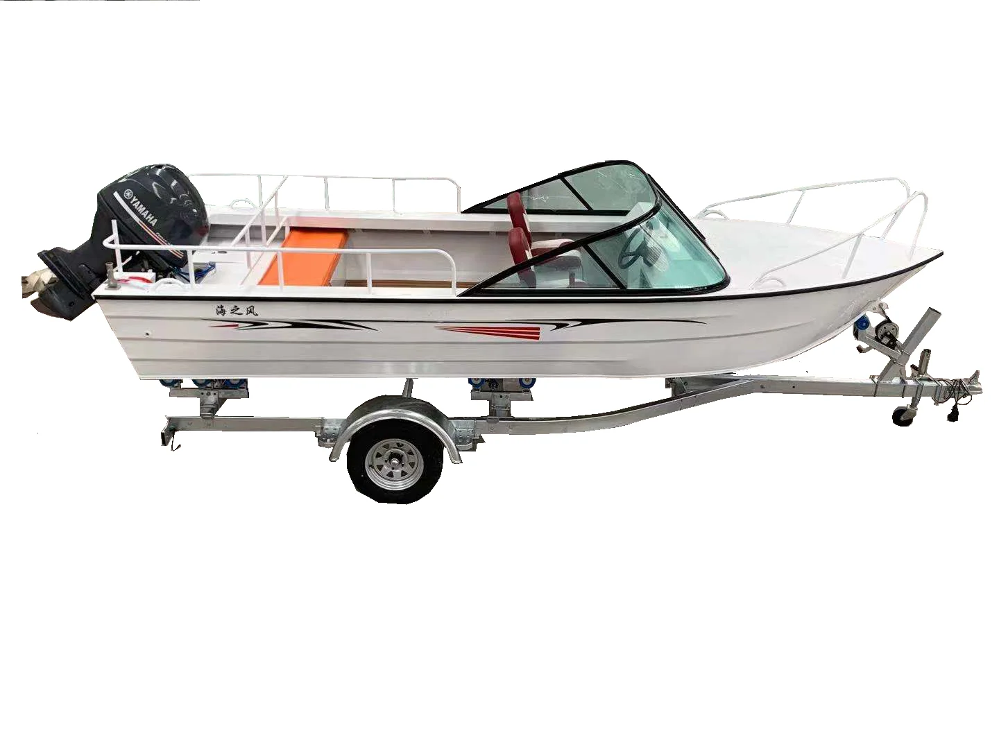 KAIP Luxo Alumínio Yacht 5.28M - Fishing Boat Fiberglass avaliação e preço