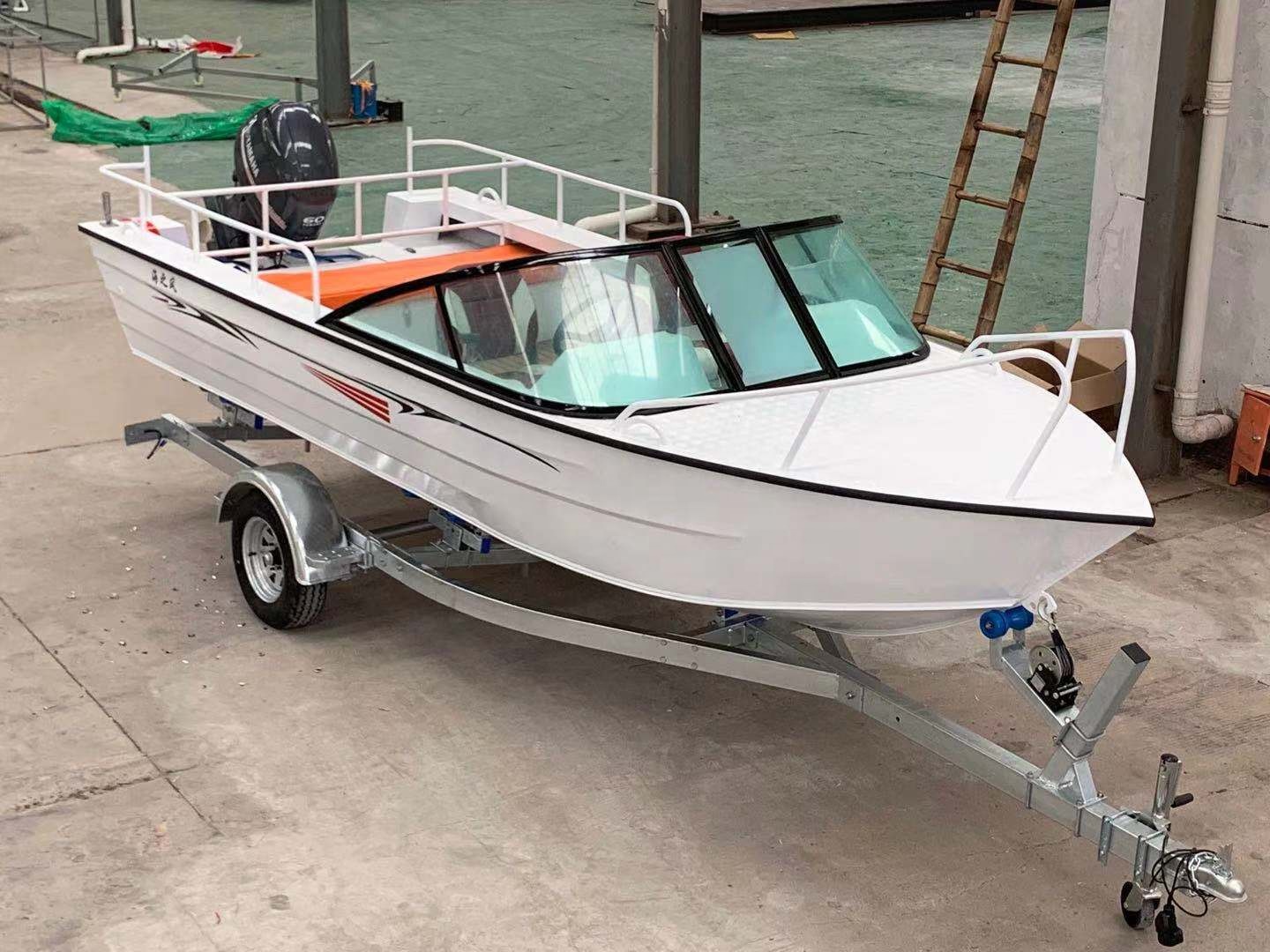 Lancha de Alumínio, Barcos de  - Fishing Boat Fiberglass avaliação e preço