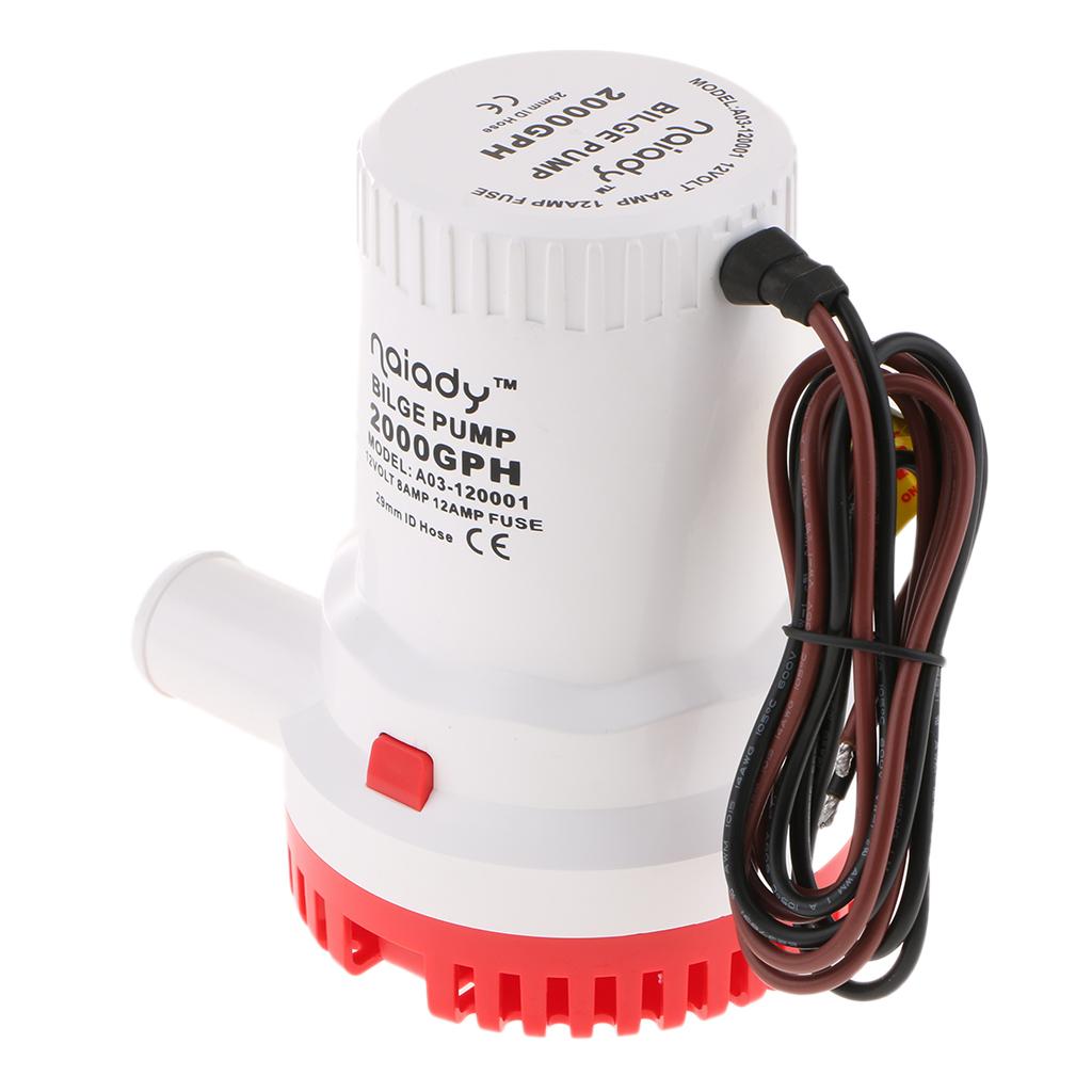 Bomba Submersível de Porão 12V - Fishing Boat Bilge Pump avaliação e preço