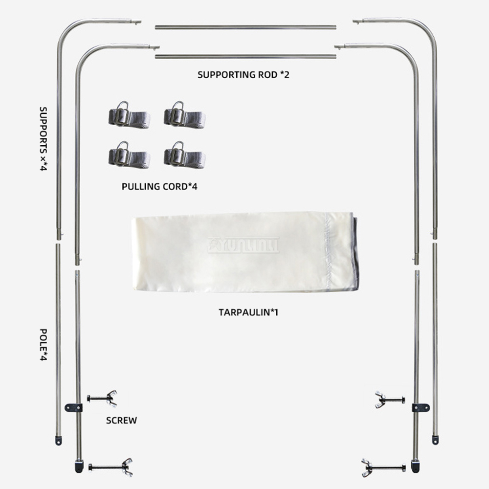 Toldo Inflável para Barco, Cob - Fishing Boat Cover avaliação e preço