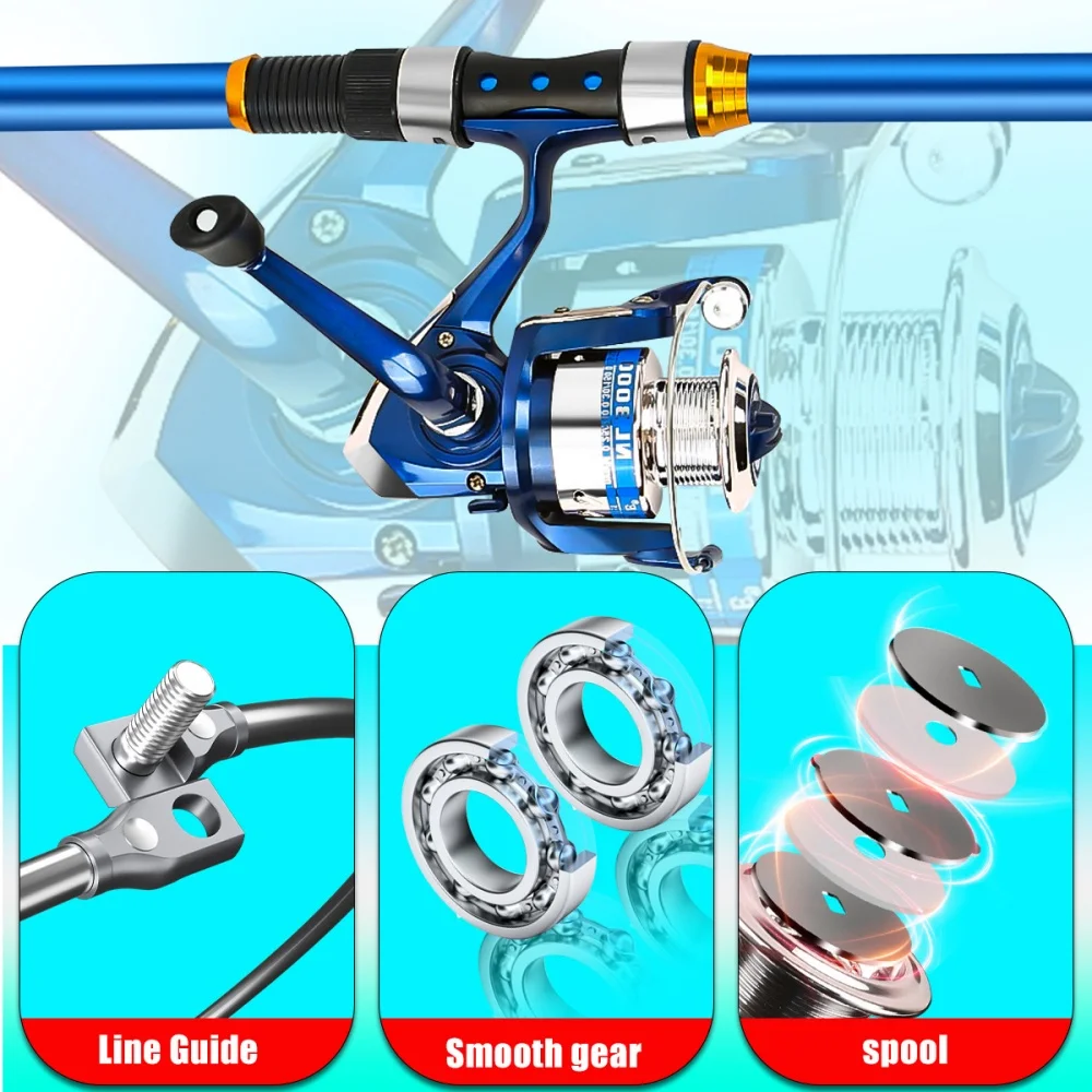 Conjunto de vara de pesca tele - Fishing Boat Fiberglass avaliação e preço