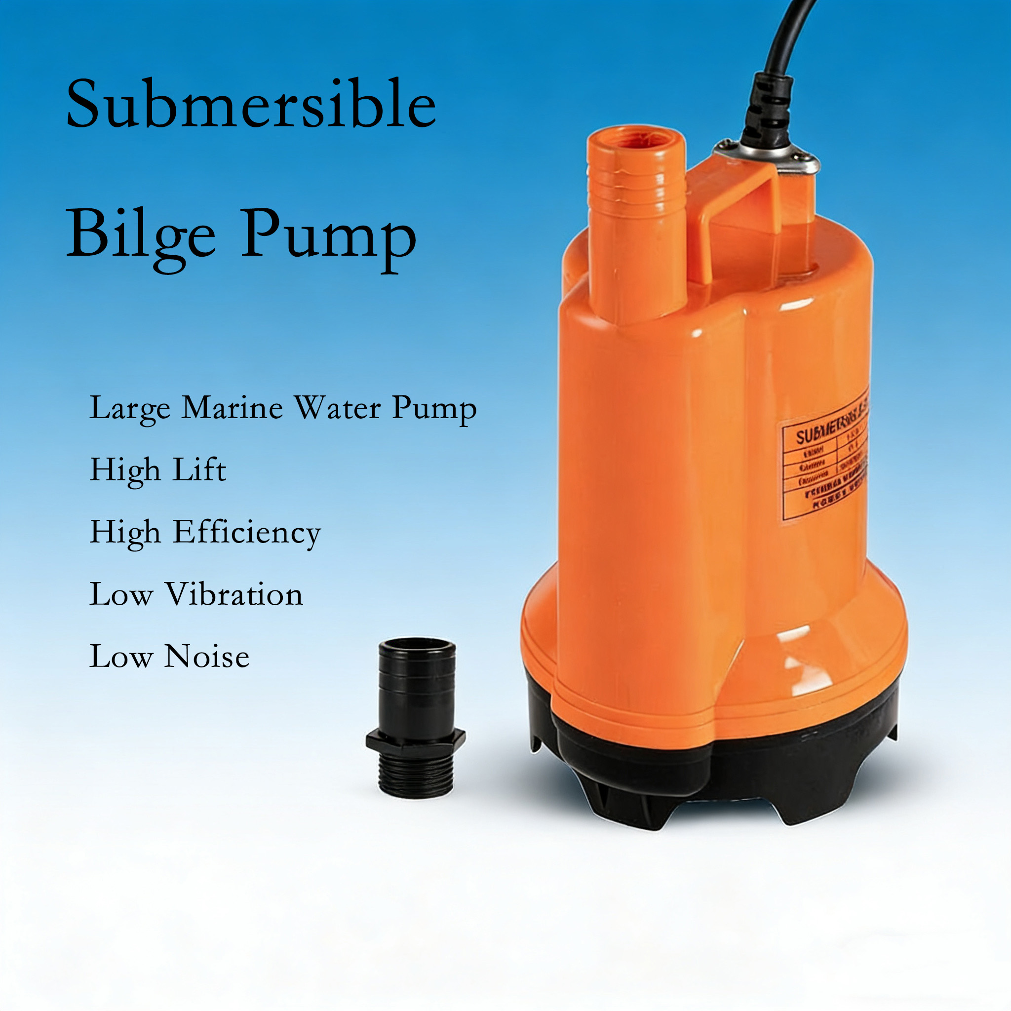 Bomba de Água Submersível 12V  - Fishing Boat Bilge Pump avaliação e preço