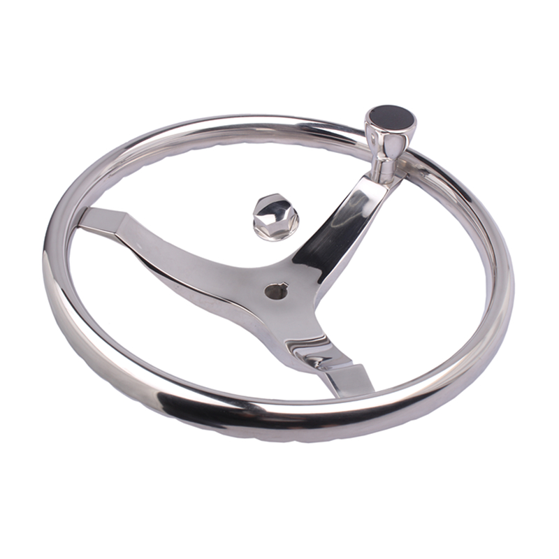 Destroyer de aço inoxidável 15 - Fishing Boat Steering Wheel avaliação e preço
