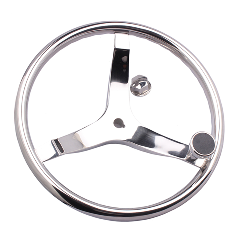 Destroyer de aço inoxidável 15 - Fishing Boat Steering Wheel avaliação e preço
