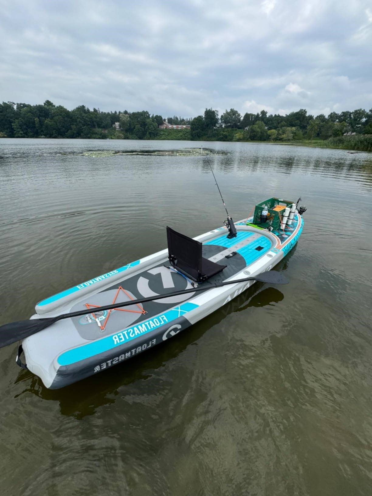 Barco Inflável de Fábrica Chin - Fishing Boat Paddle avaliação e preço